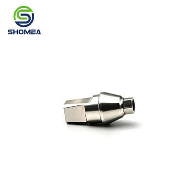 Customized TC4 Titanium Alloy Straight Abutment Component with Hexagonal Connection (Made to Customer Drawing)