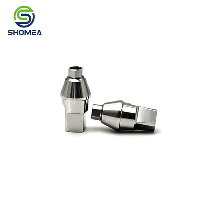 Customized TC4 Titanium Alloy Straight Abutment Component with Hexagonal Connection (Made to Customer Drawing)