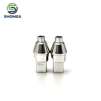 Customized TC4 Titanium Alloy Straight Abutment Component with Hexagonal Connection (Made to Customer Drawing)
