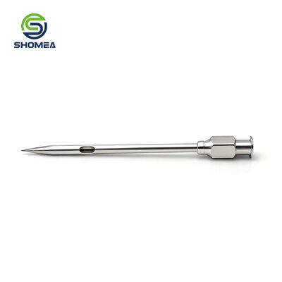 Custom Meat Injector with Sharp Tip and Lateral Opening for BBQ Marinade