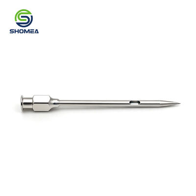 Custom Meat Injector with Sharp Tip and Lateral Opening for BBQ Marinade